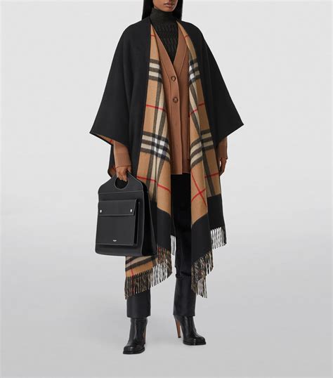 burberry jacke frauen|burberry cashmere cape jacket.